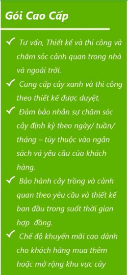 Gói 3 - Chi Nhánh TP. Hồ Chí Minh - Công Ty TNHH Cảnh Quan Trẻ